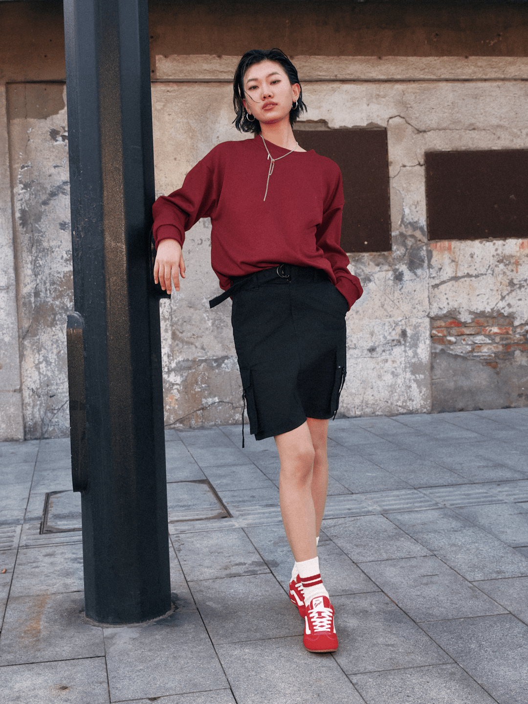 Vans Super Lowpro Shoe in Racing Red