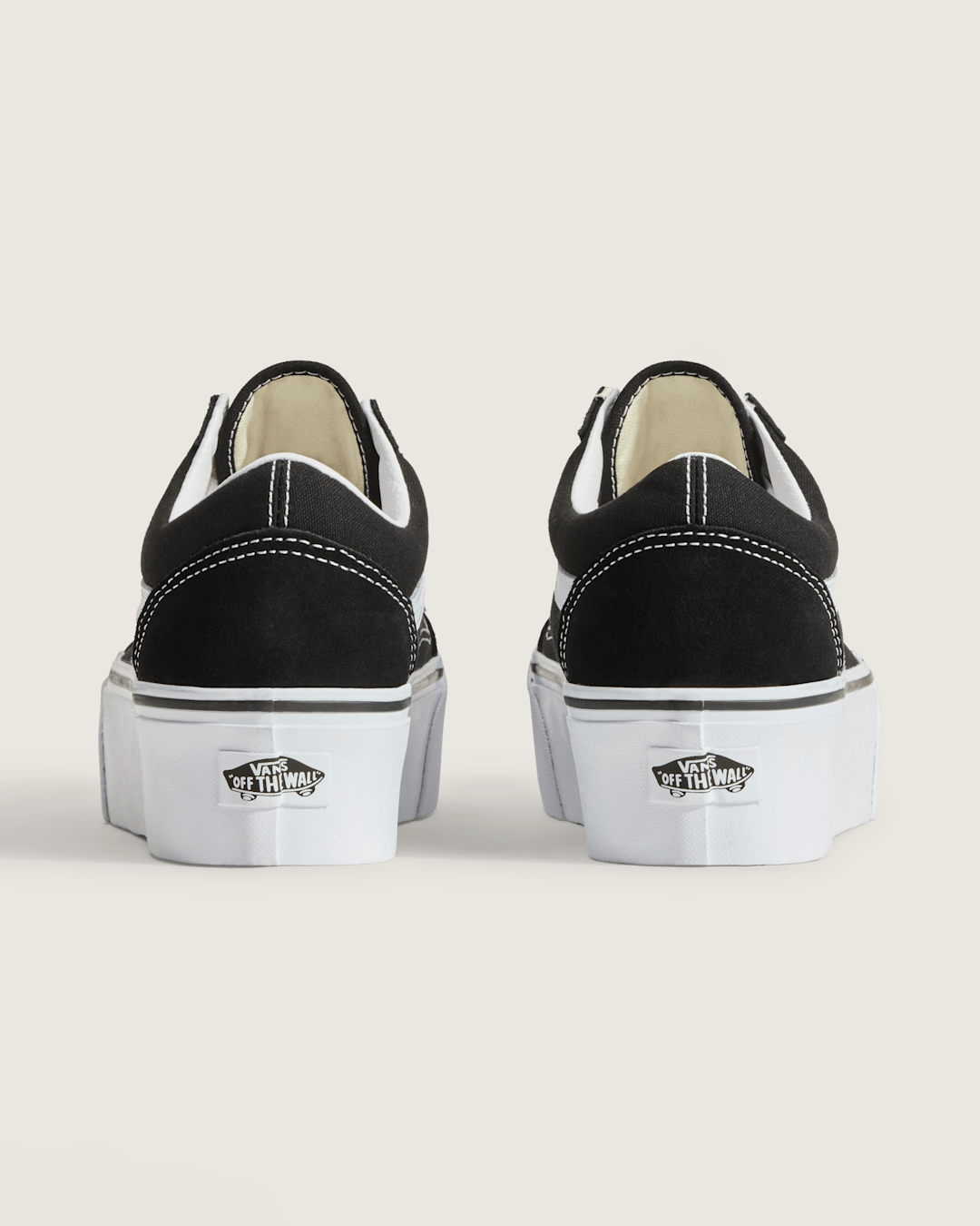 Vans Old Skool Stackform Suede/Canvas Black/True White Shoe