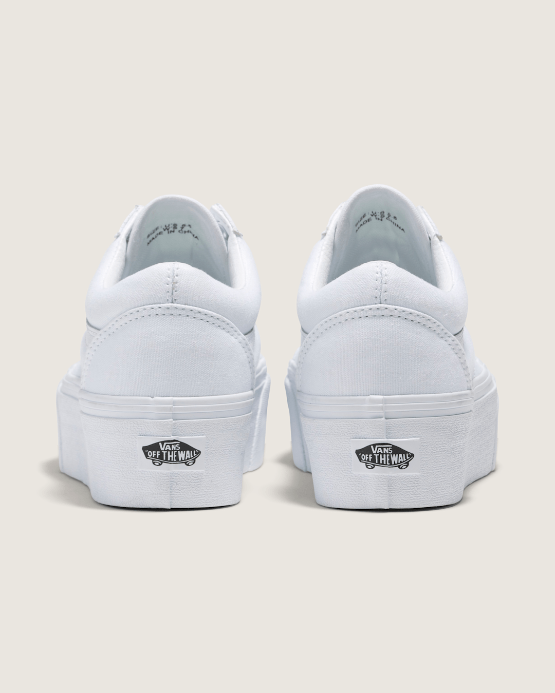Vans Old Skool Stackform True White Shoe
