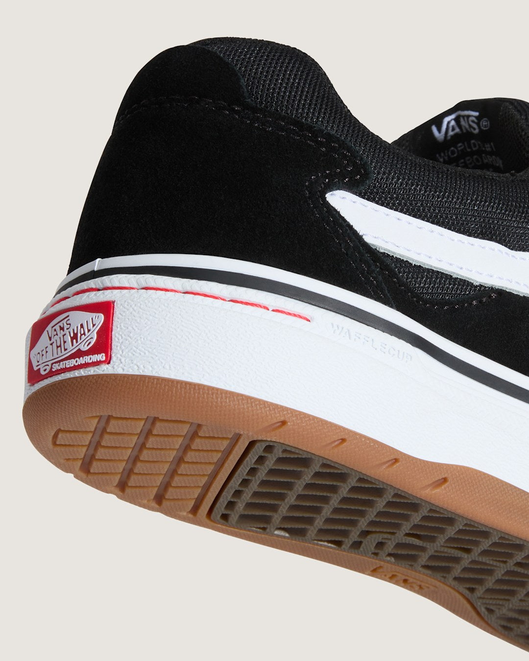 Vans Skate Kyle Walker Wafflecup Shoe in Black / White