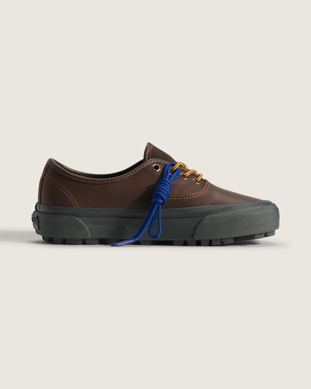 Vans Premium Authentic V-Lug Shoe in Potting Soil Brown
