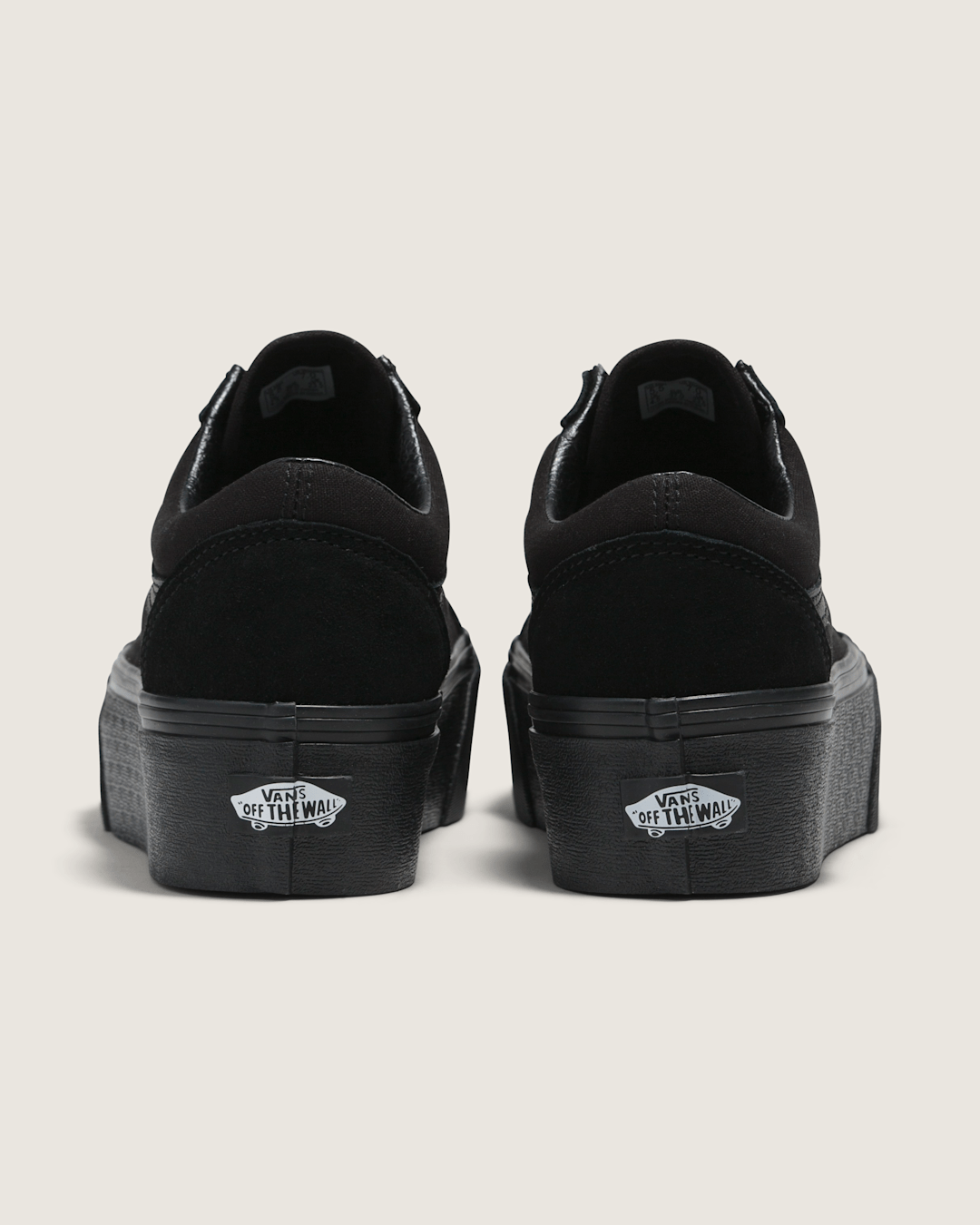 Vans Old Skool Stackform Suede/Canvas Black/Black Shoe