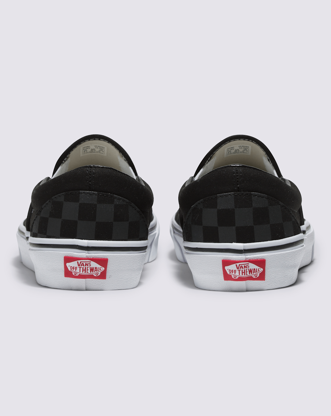 Vans Customs Classic Slip-On Checkerboard Wide Shoe in Customs