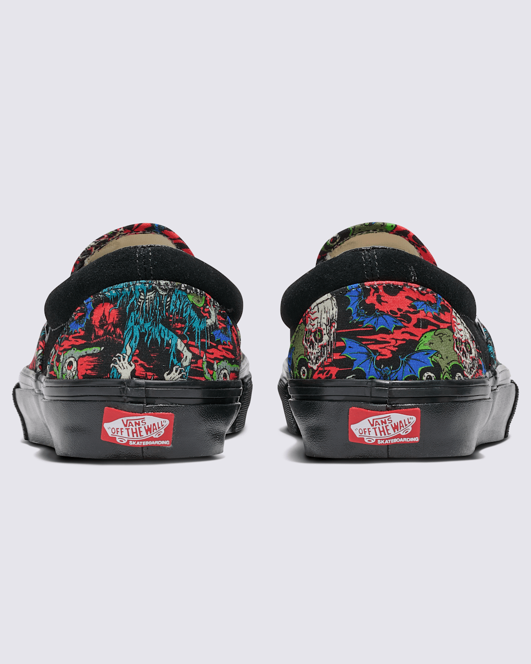 Vans Customs Skate Slip-On Halloween Shoe in Customs