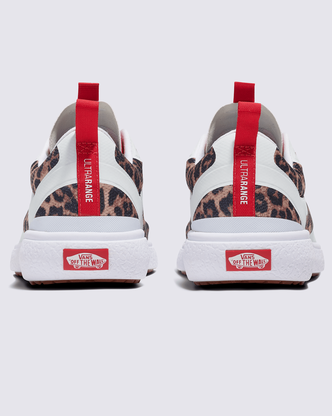 Vans Customs UltraRange EXO Shoe in Leopard Brown / White
