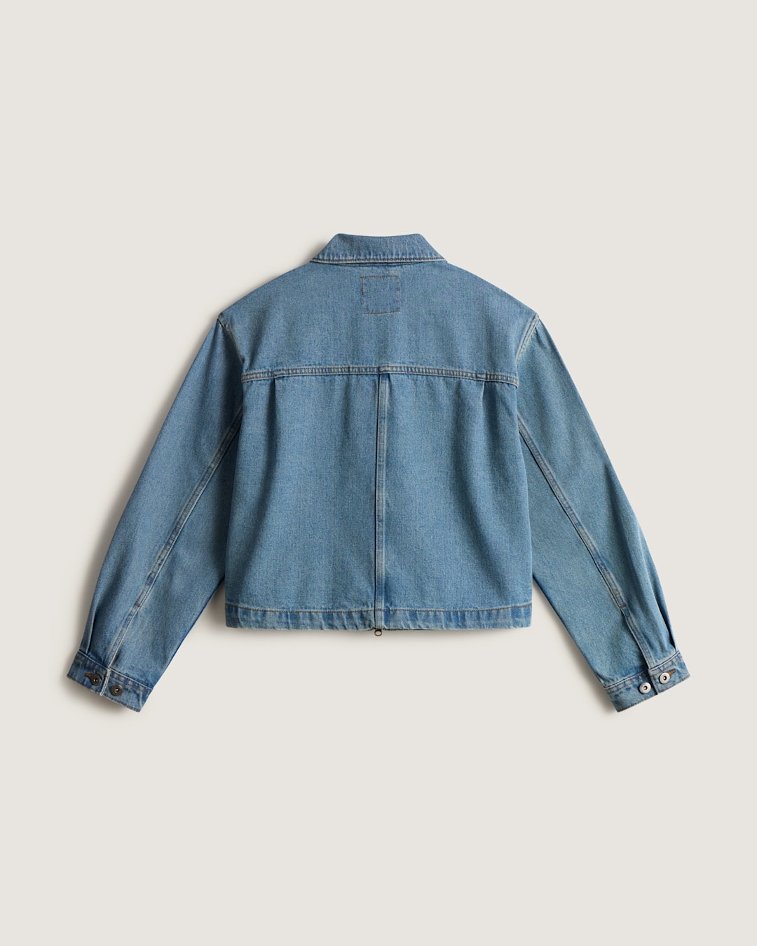 Vans Emily Boxy Work Wear Jacket in Stonewash Blue