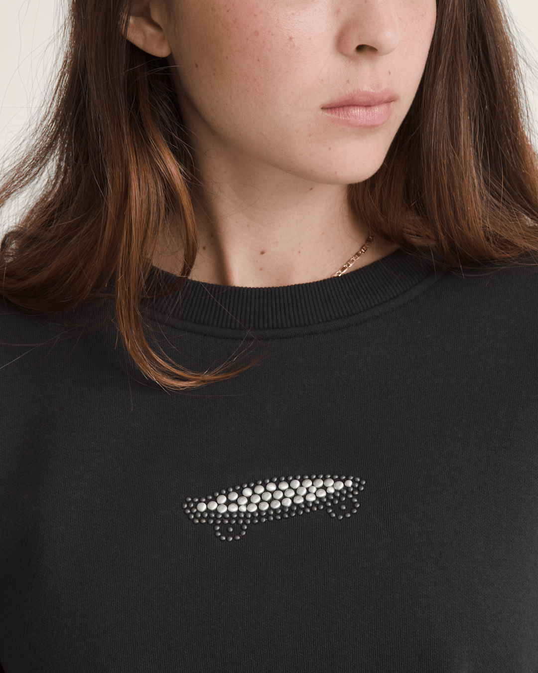 Vans Salton Pearls Crew Sweatshirt in Black