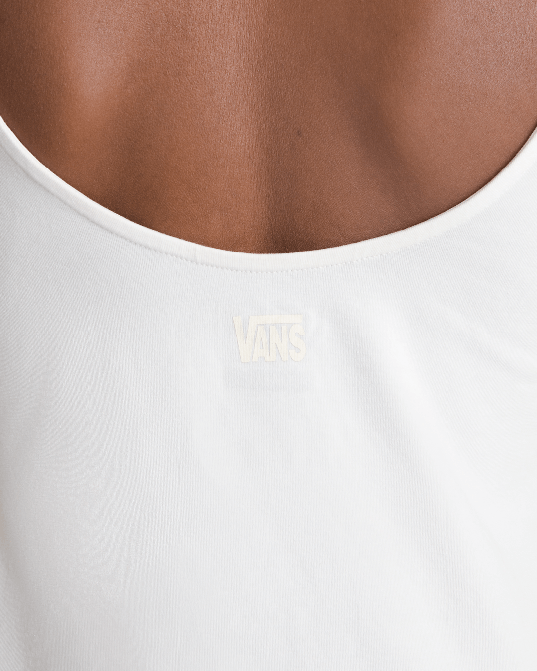 Vans Double Scoop T-Shirt in True White