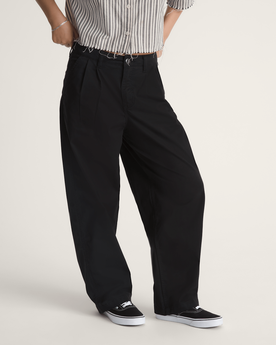 Vans Pleated Pants in Black