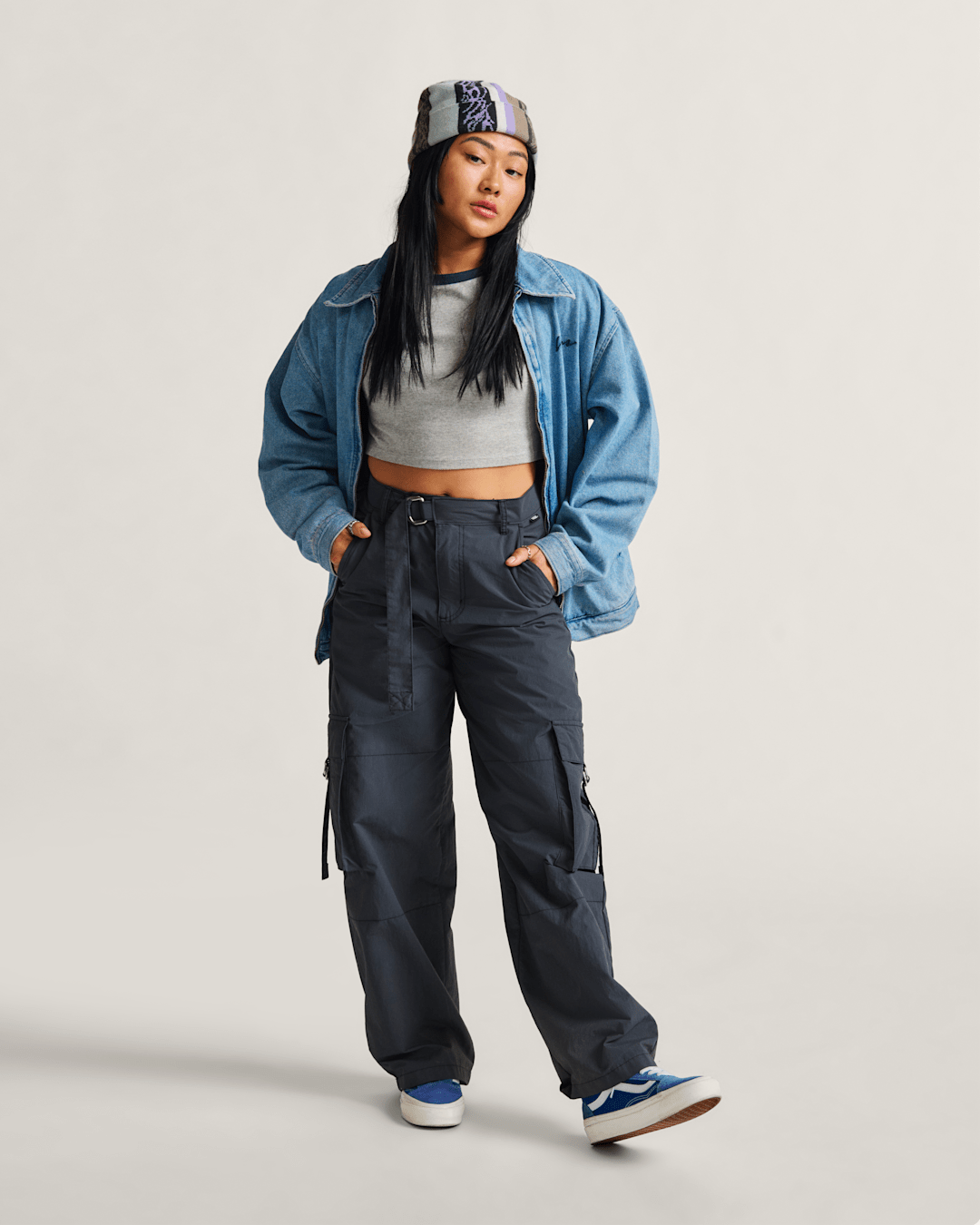 Vans Cobra Cargo Pants in Asphalt Grey