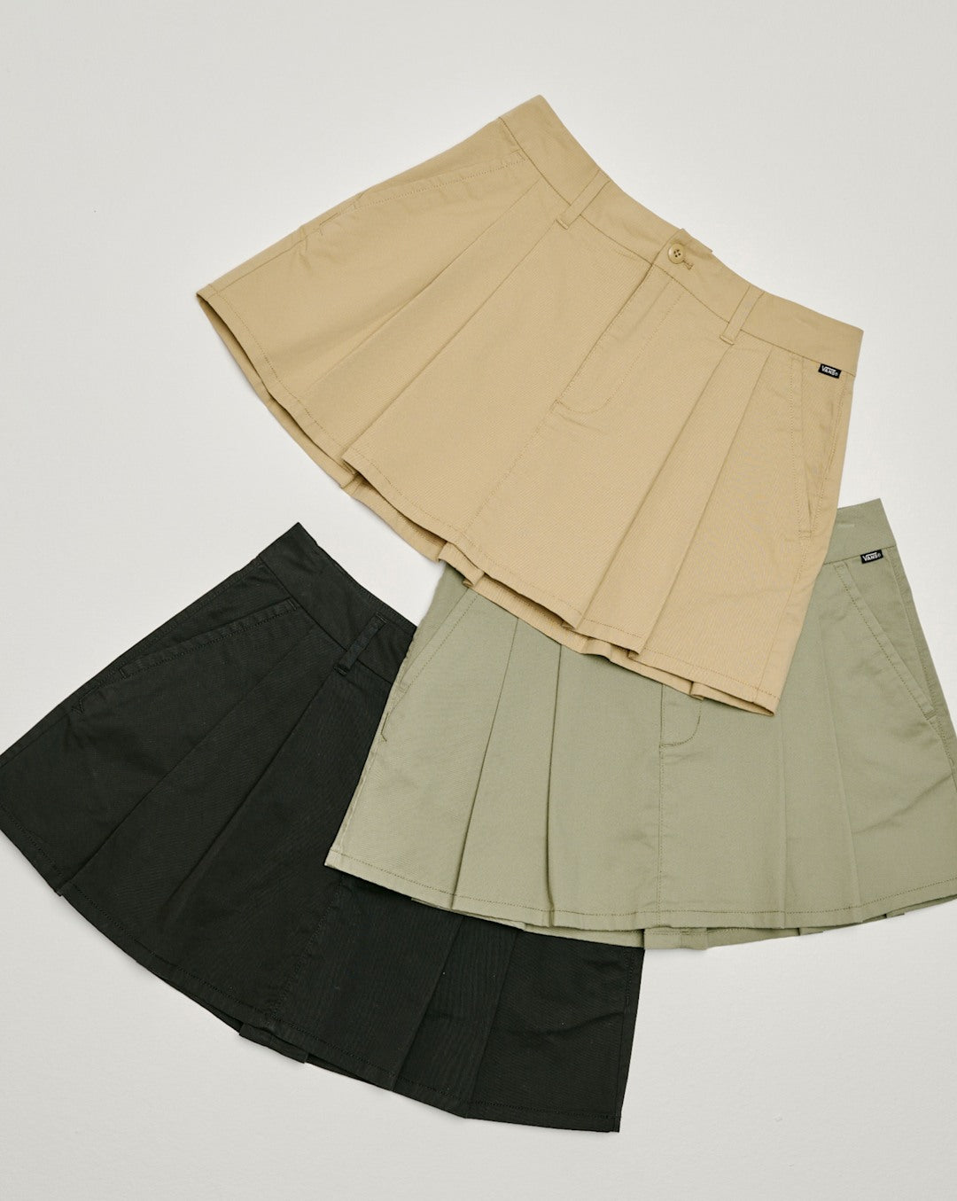 Vans Authentic Chino Mini Skirt in Black