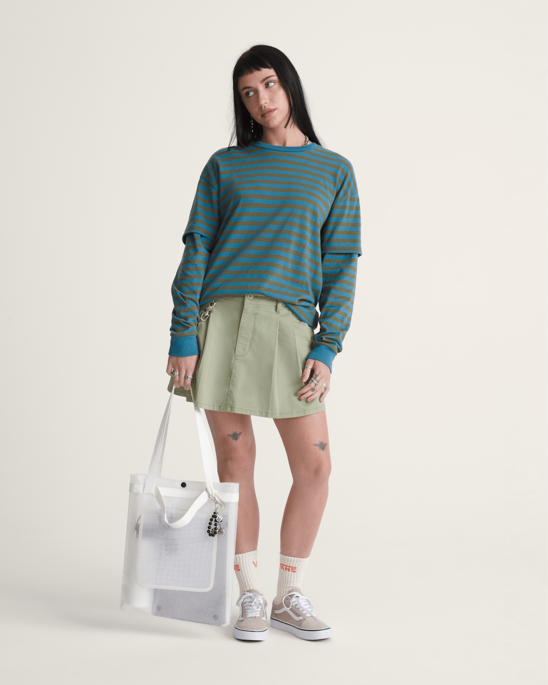 Vans Halford Tote Bag in Clear