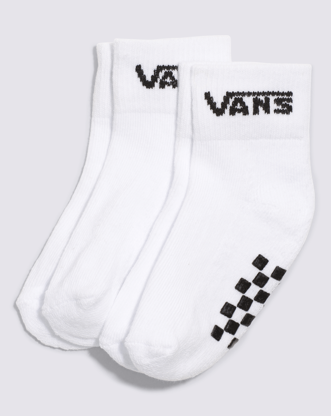 Vans Infant Classic Crew Socks 2-Pack in White