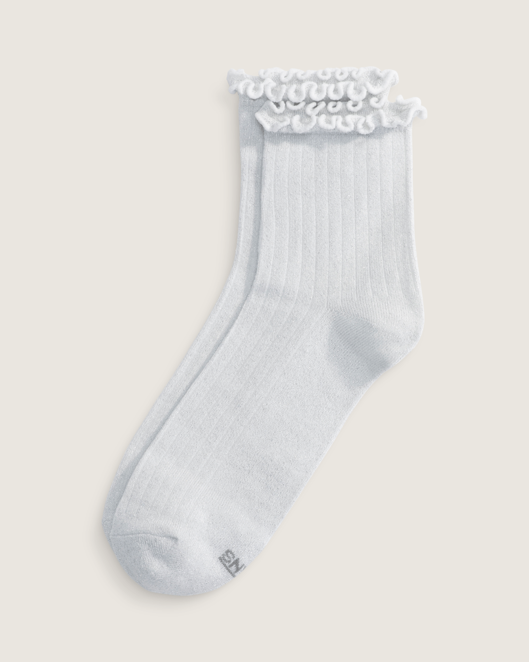 Vans Lettuce Have It Half Crew Socks in Silver Grey