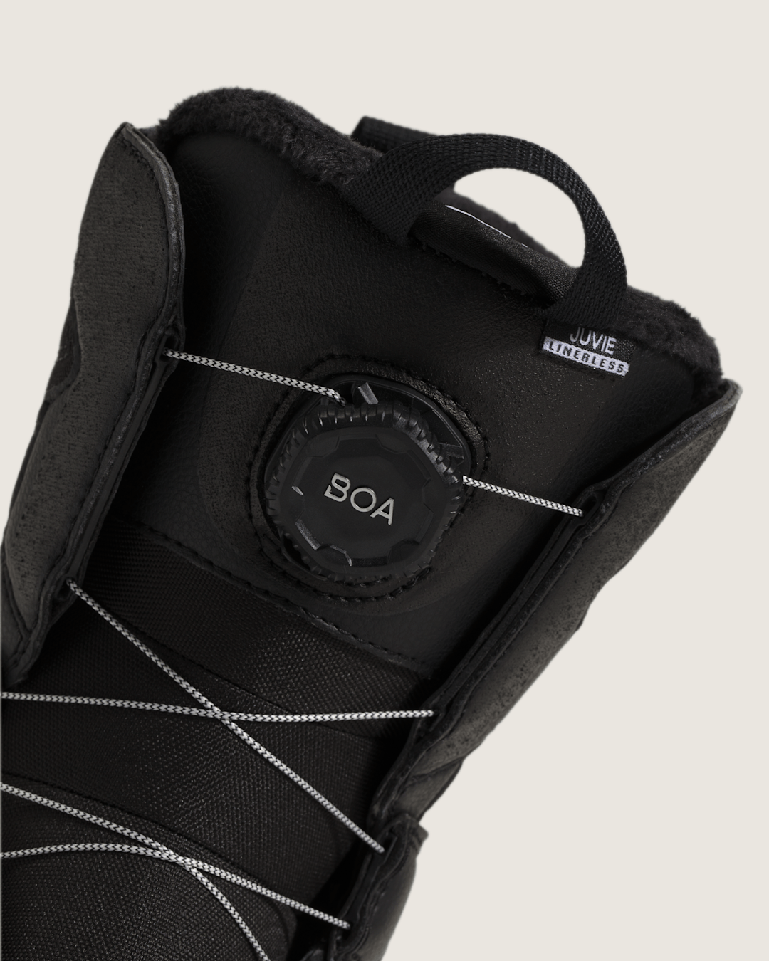 Vans Little Kids Juvie Linerless Snowboard Boot in Black