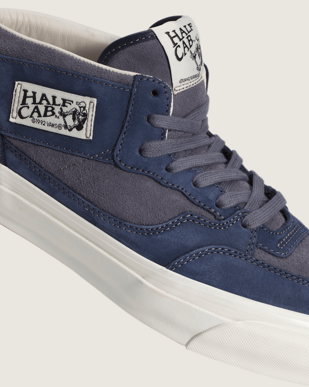 Vans Premium Half Cab Shoe in Steel Shadow Grey