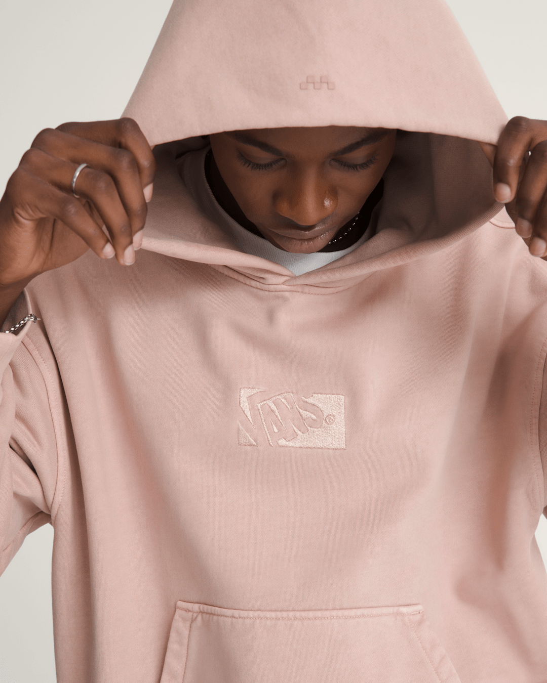 Vans Premium Pullover Hoodie in Warm Taupe Beige