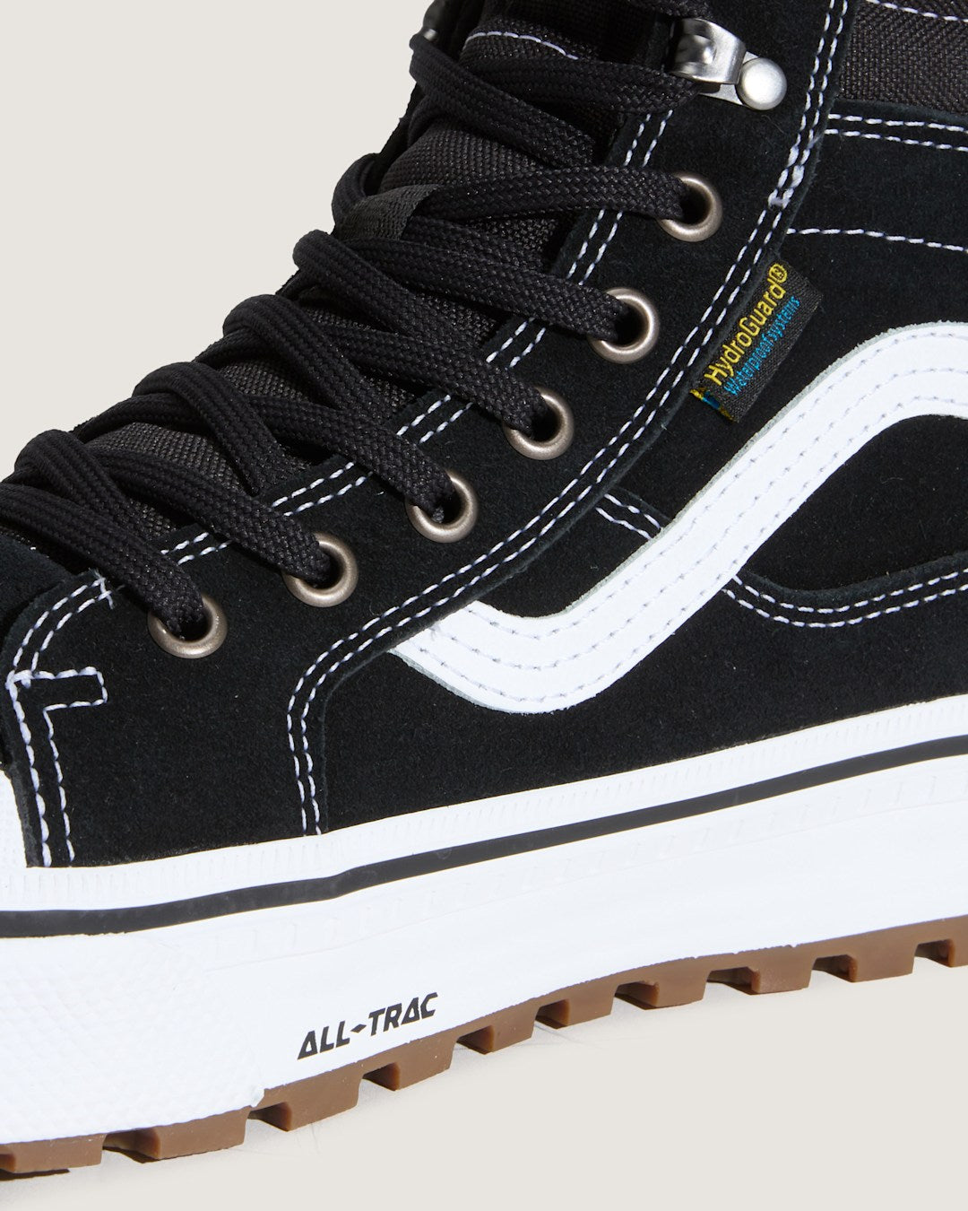 Vans Sk8-Hi Waterproof Insulated Shoe in Black / White