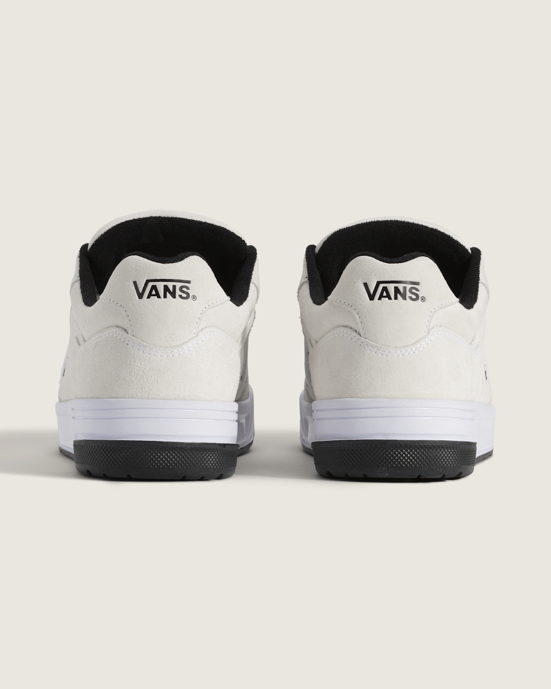 Vans Upland Shoe in True White / Black