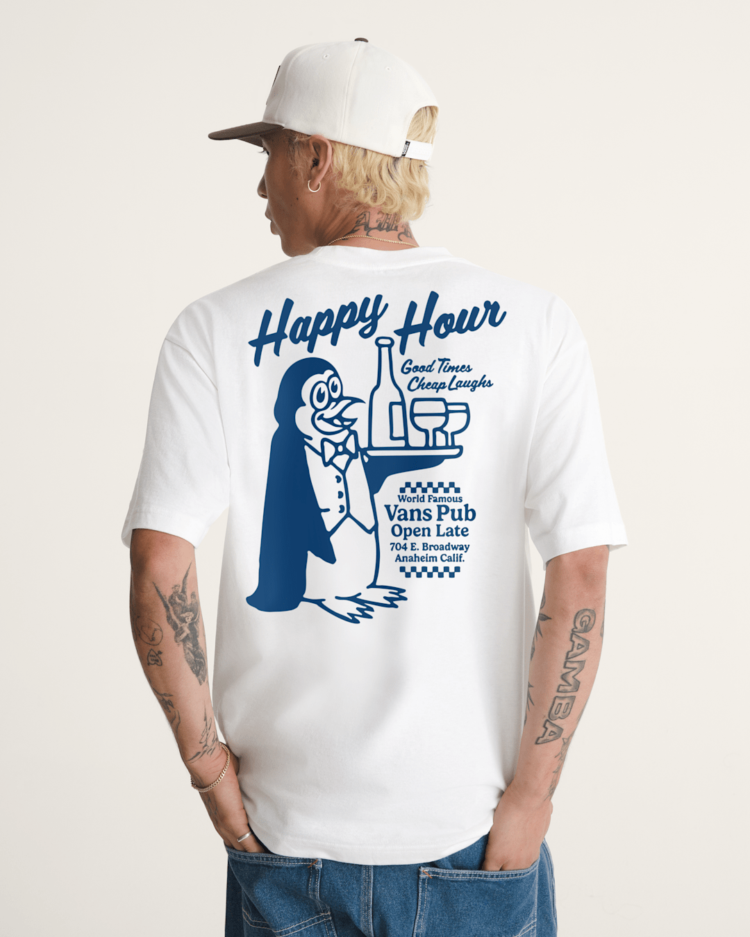 Vans Waddle It Be T-Shirt in White