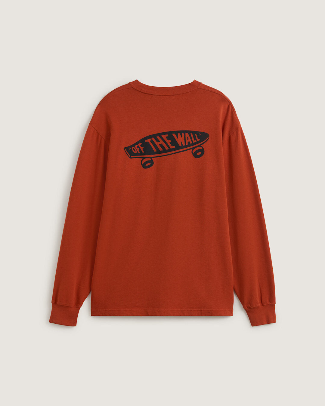 Vans Premium Long Sleeve Graphic T-Shirt in Burnt Orange