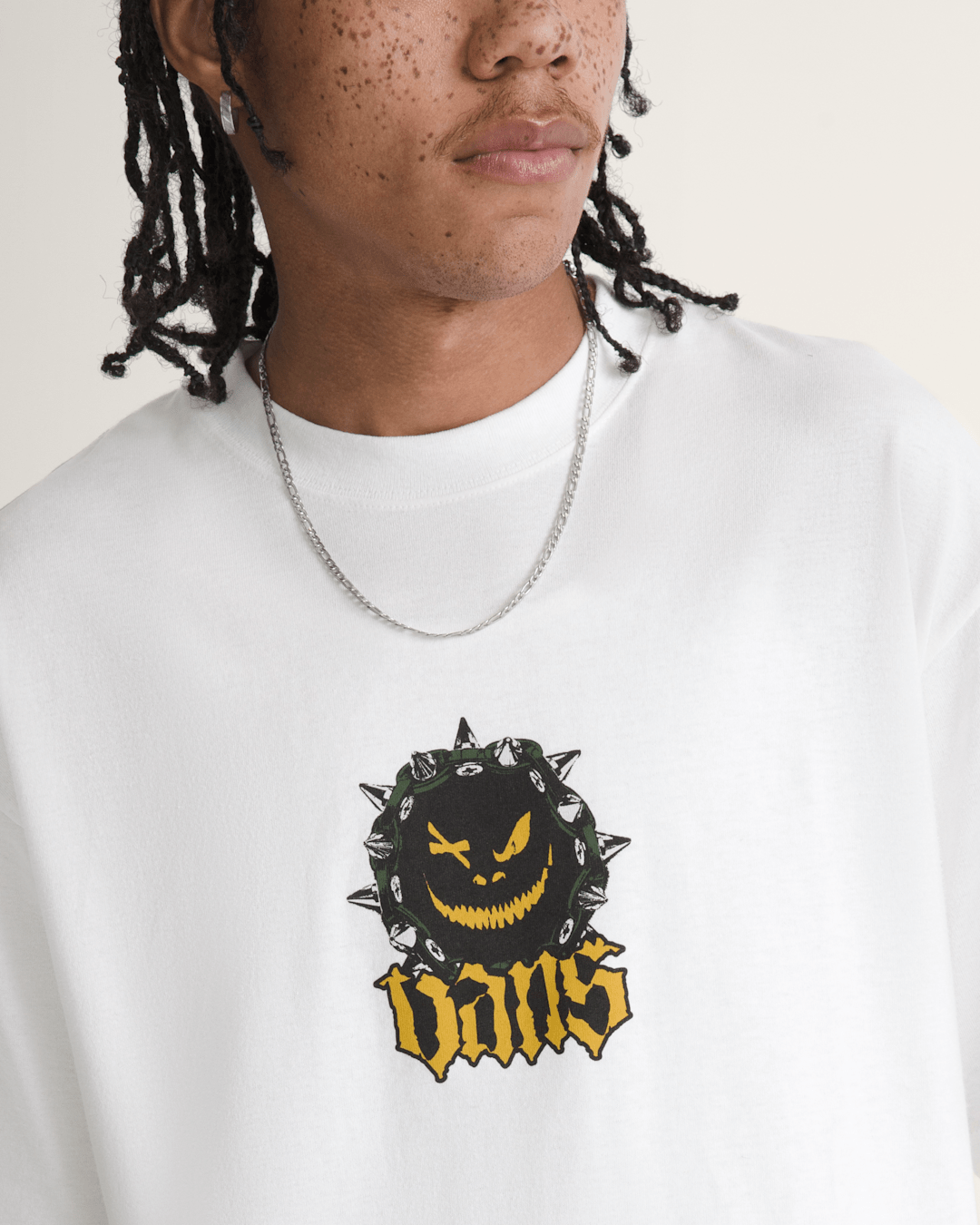 Vans Happy Spike T-Shirt in White