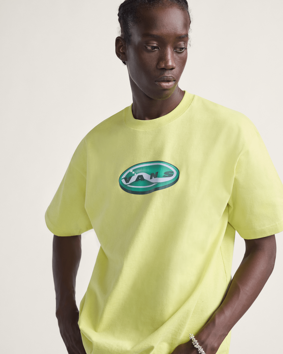 Vans 3D Retroval T-Shirt in Canary Yellow