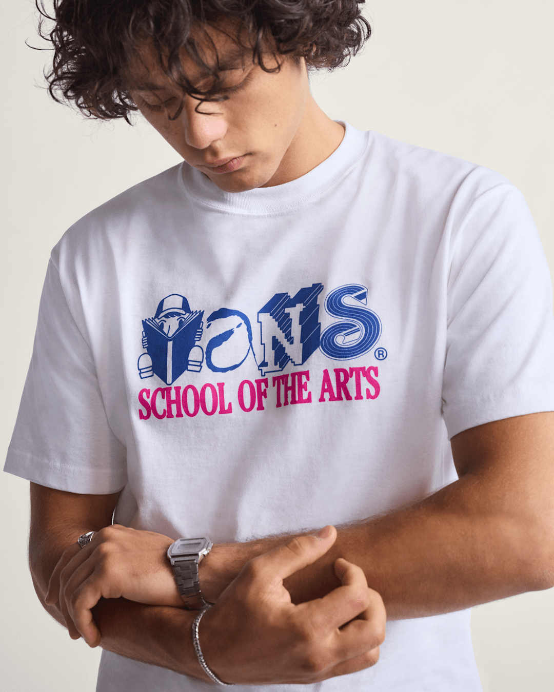Vans Art Skool T-Shirt in White