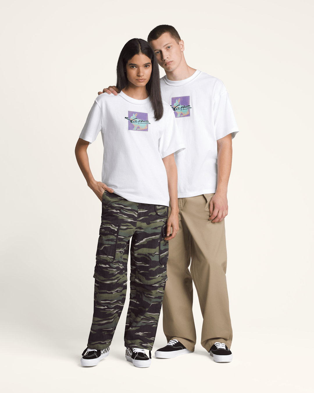 Vans Premium Short Sleeve T-Shirt in White