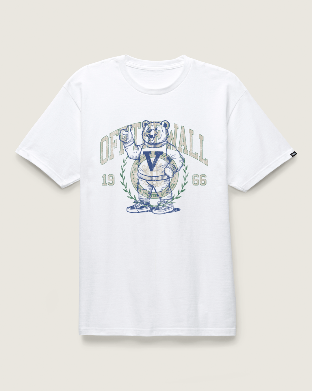 Vans Drop Out T-Shirt in White