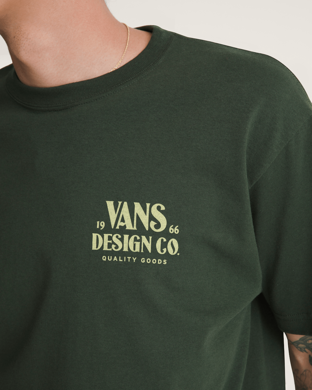 Vans Vans HOV T-Shirt in Dried Kelp Green