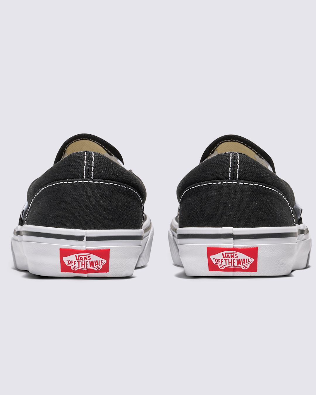 Vans Big Kids Classic Slip-On Shoe in Black