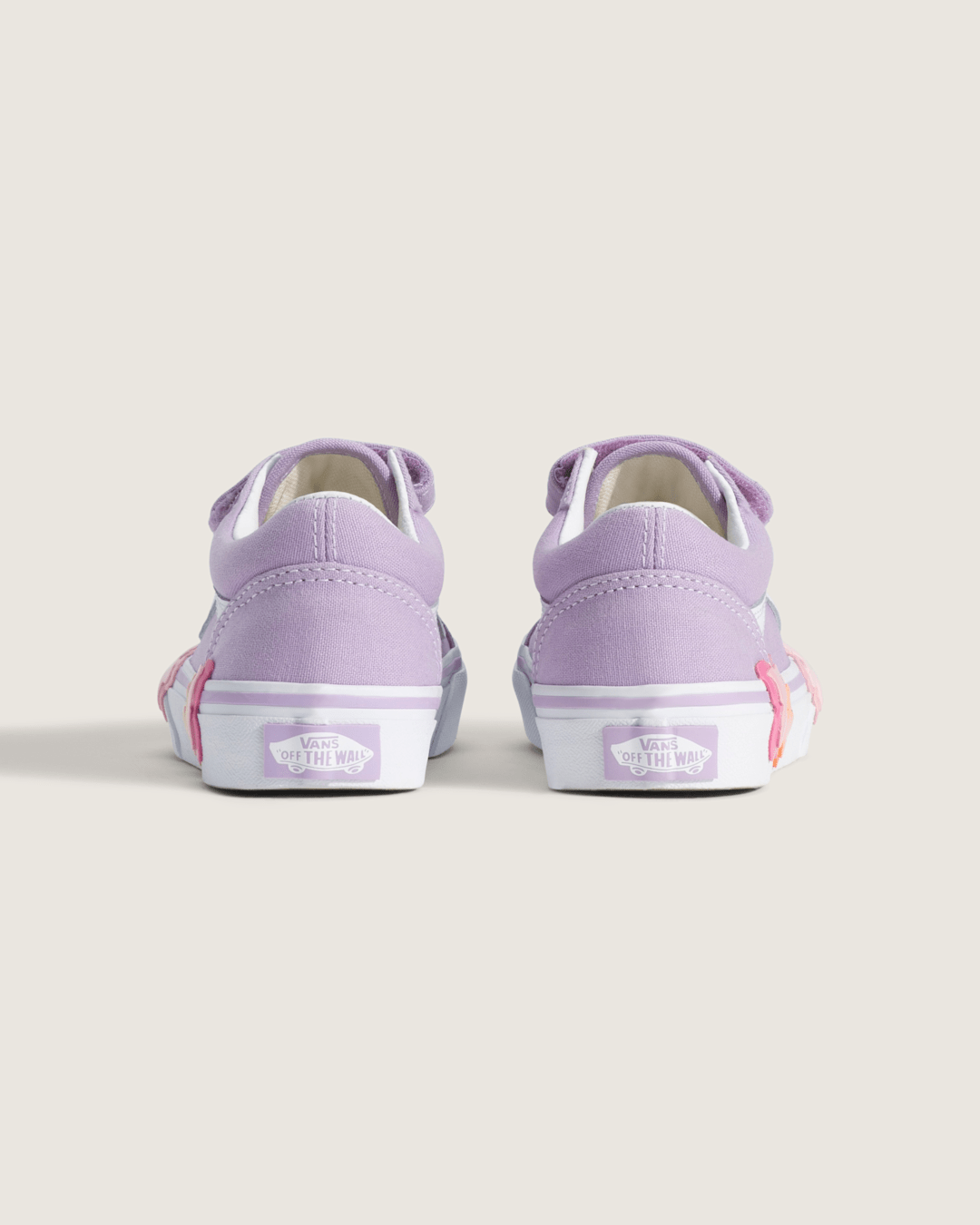 Vans Little Kids Old Skool V Shoe in Soft Orchid Purple