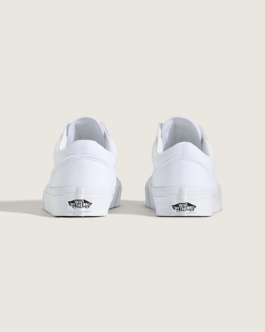 Vans Big Kids Old Skool Shoe in True White