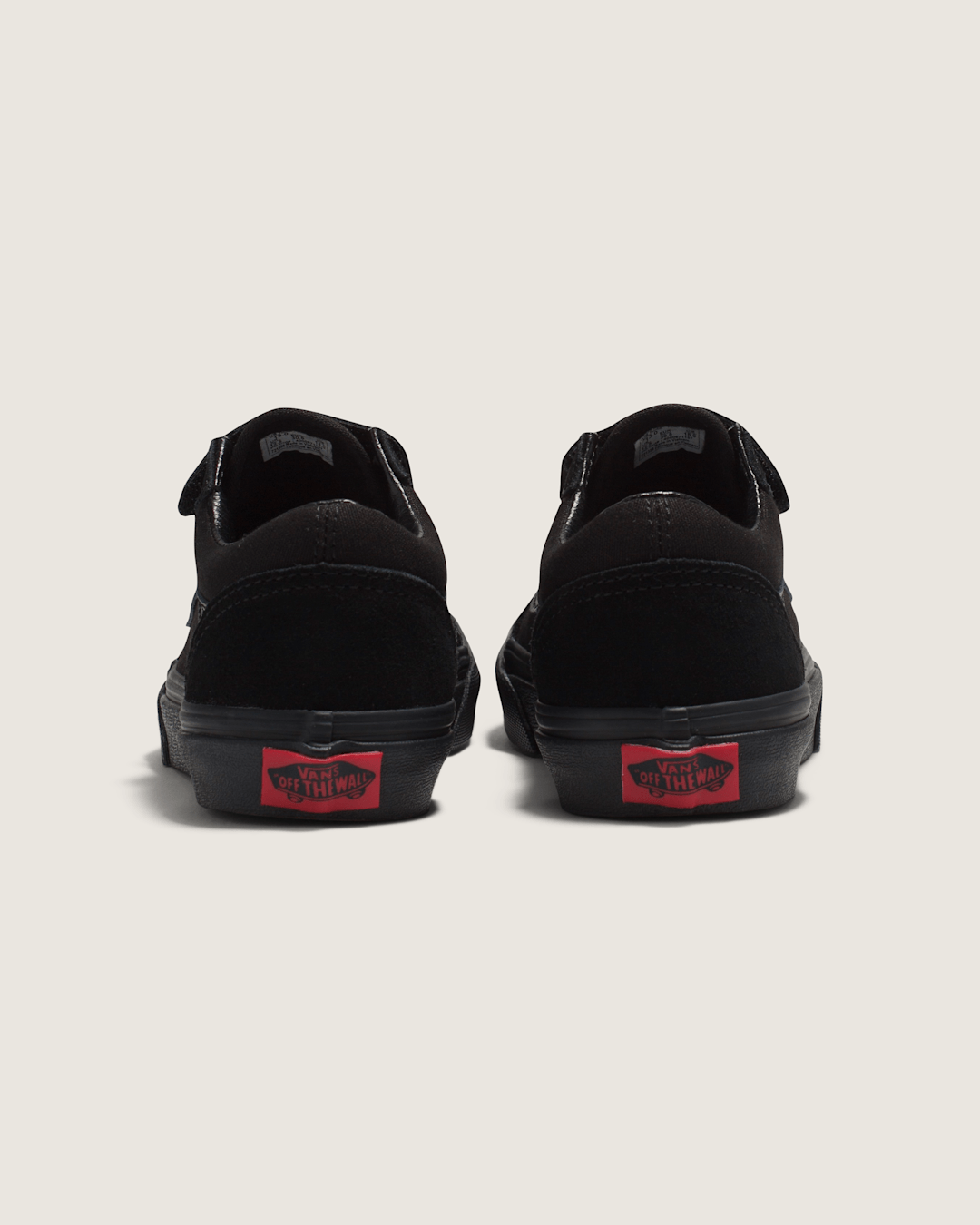 Vans Kids Old Skool V Black/Black Shoes