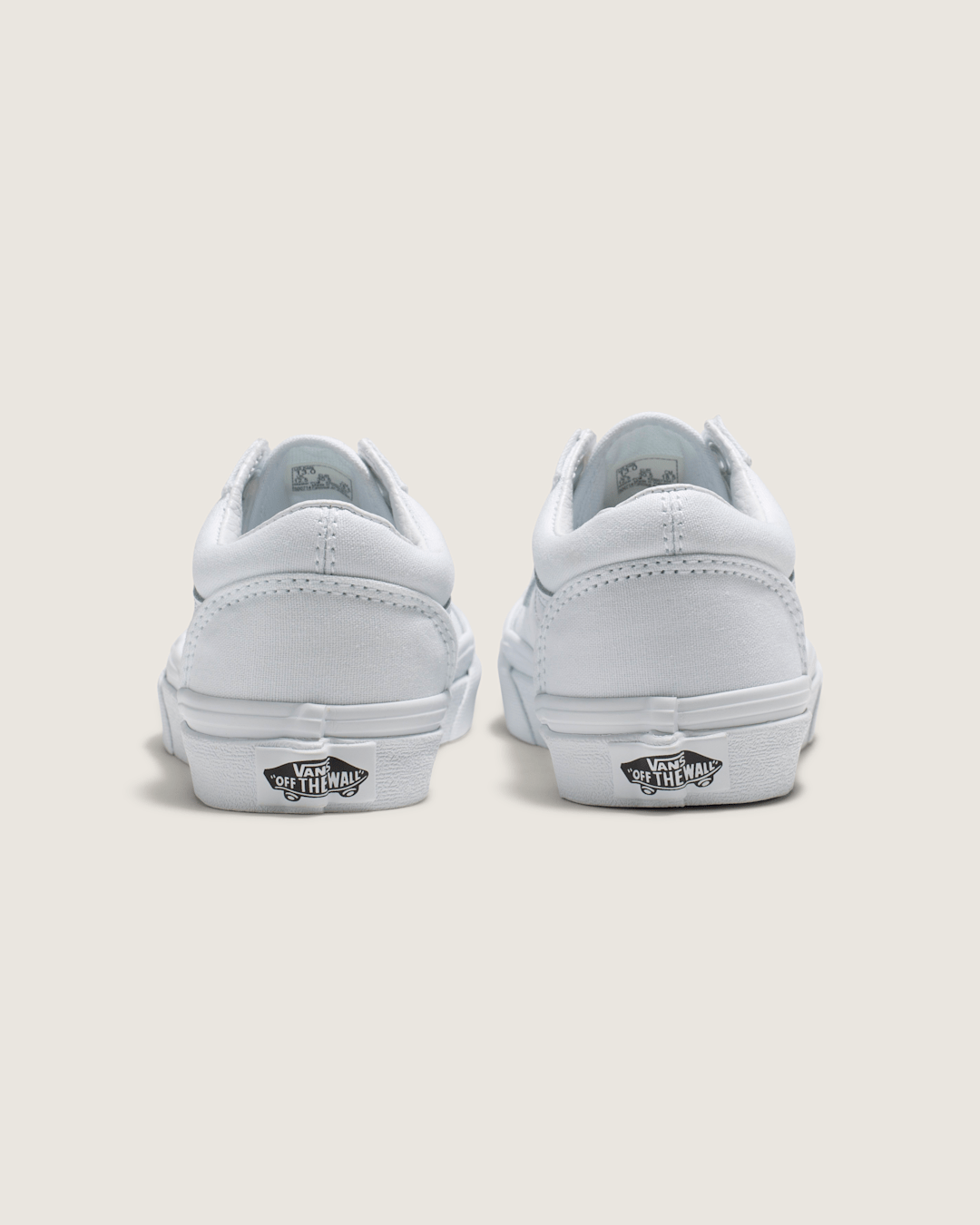 Vans Kids Old Skool True White/True White Shoes