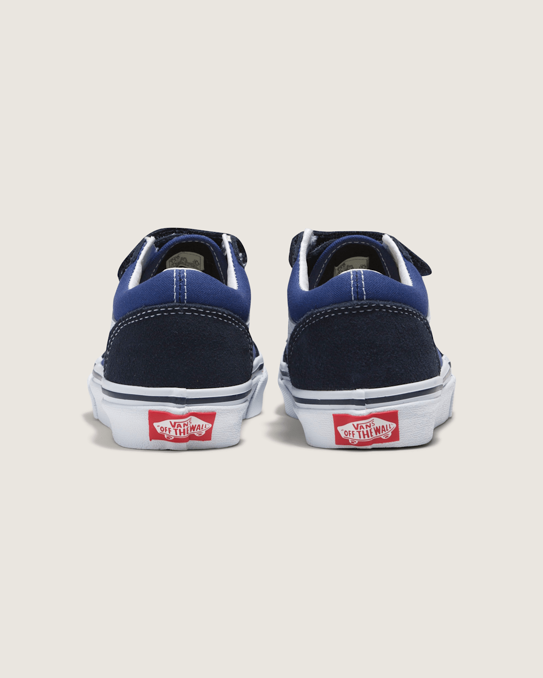Vans Kids Old Skool V Navy/True White Shoes