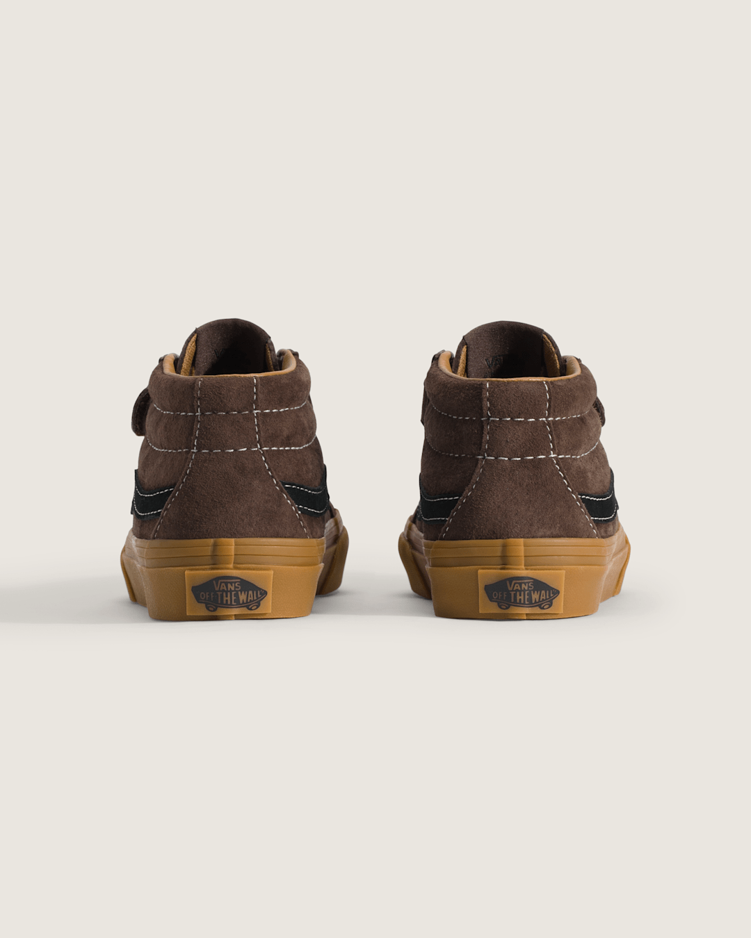 Vans Little Kids Sk8-Mid Reissue V Shoe in Demitasse Brown