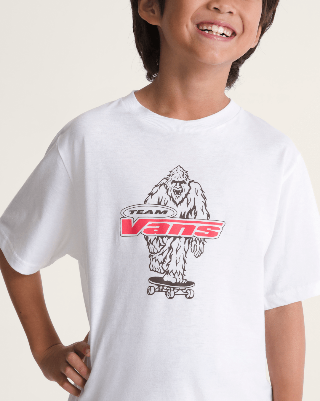 Vans Kids Big Push T-Shirt in White