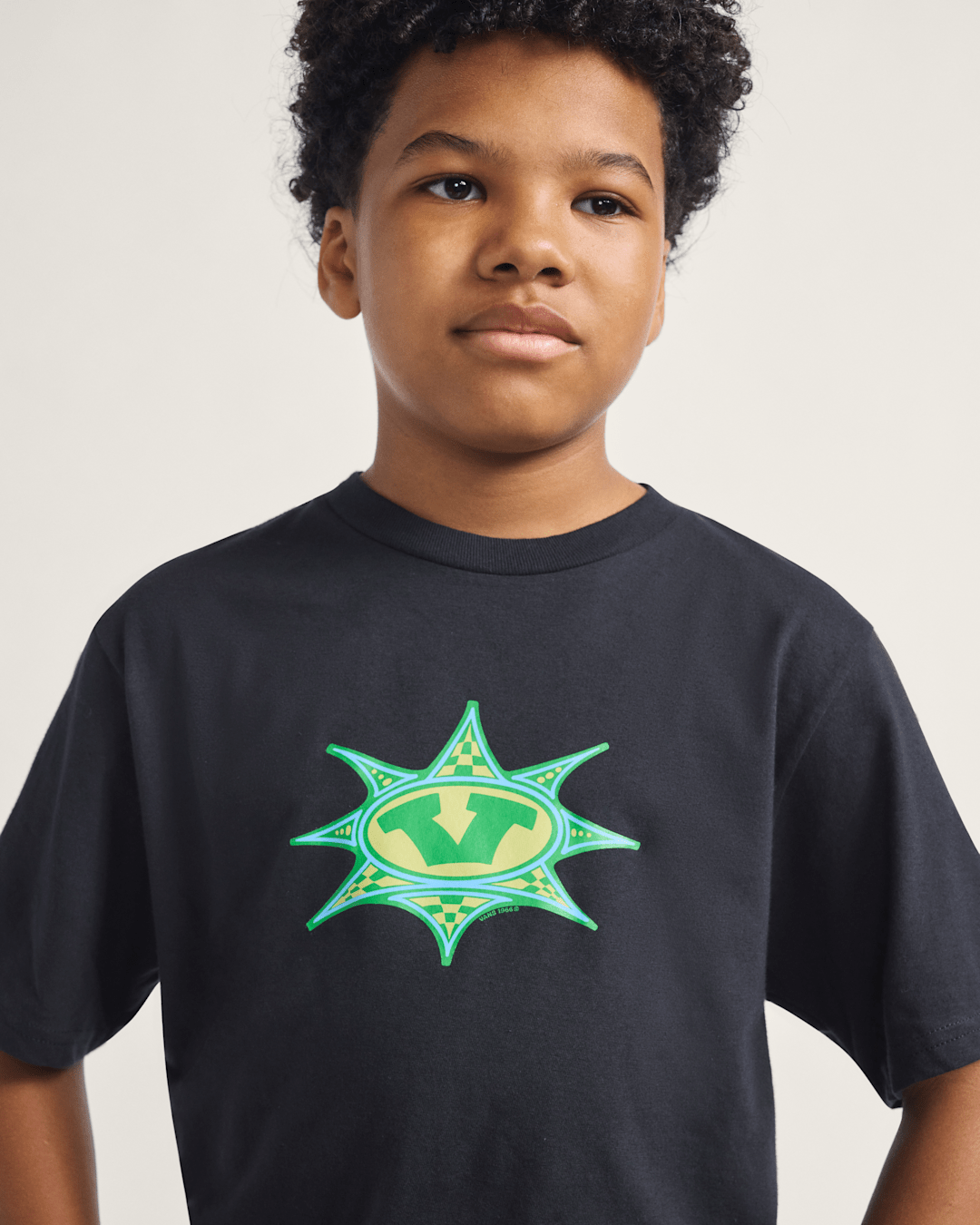 Vans Kids Star Checker T-Shirt in Black