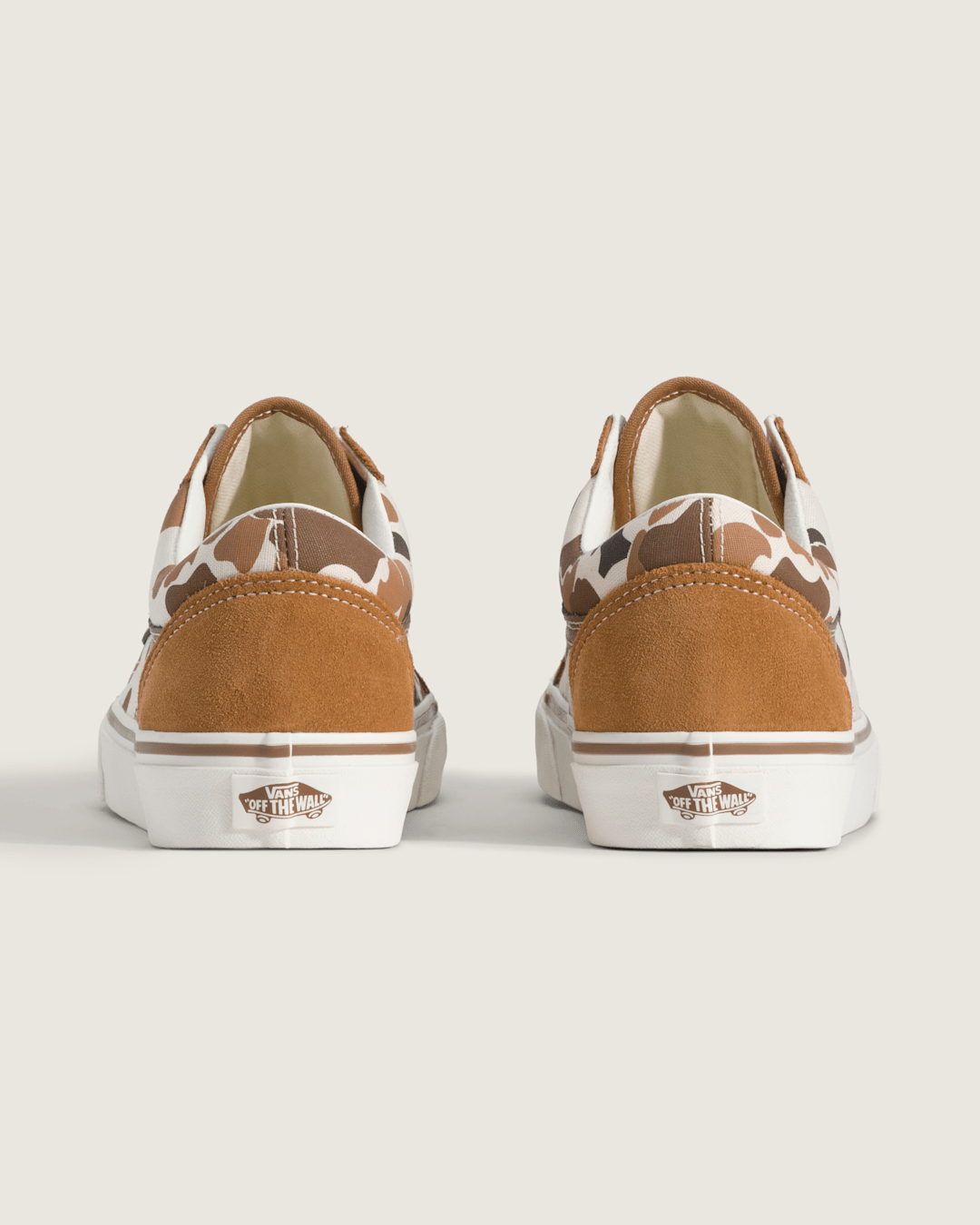 Vans Old Skool Shoe in Camo Brown