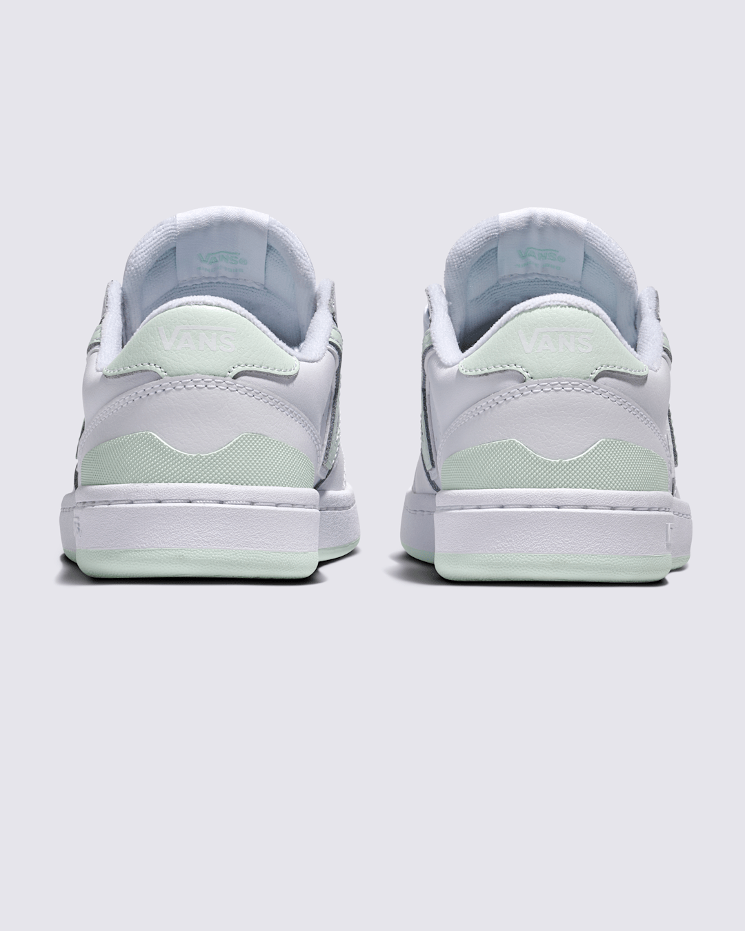 Vans Lowland 2.0 Shoe in White / Mint Green