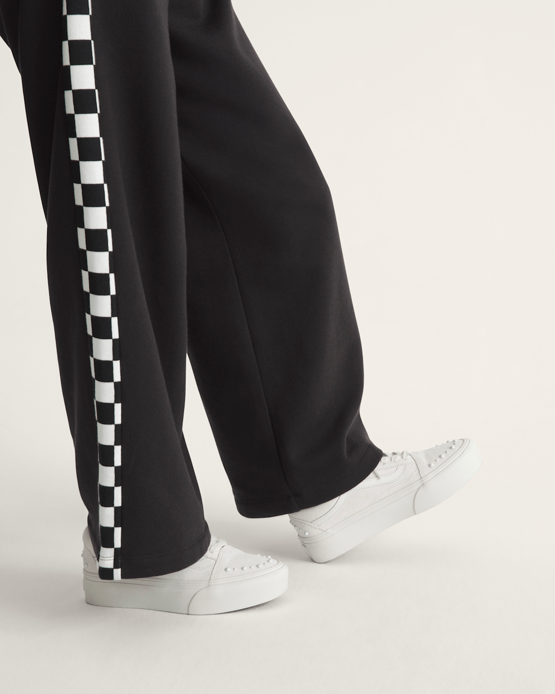 Vans Old Skool Platform Shoe in Marshmallow White