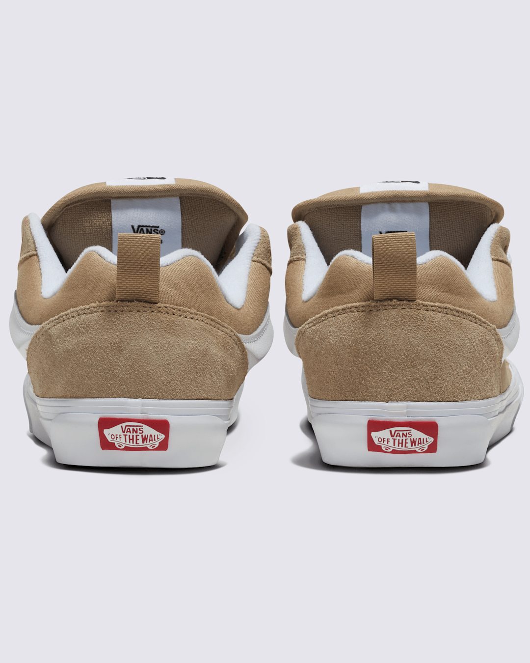 Vans Knu Skool Shoe in Khaki Brown