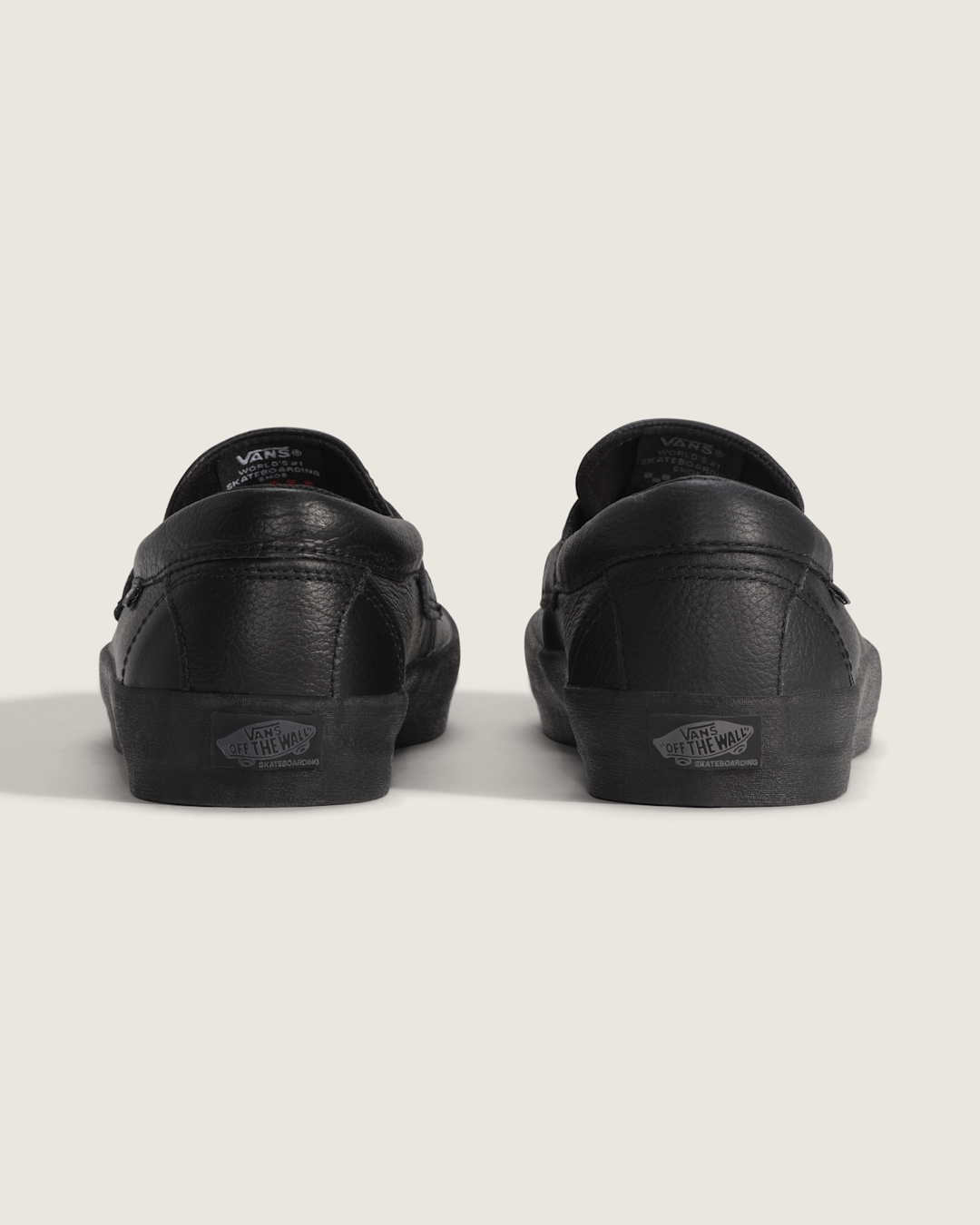 Vans Skate Loafer Shoe in Black