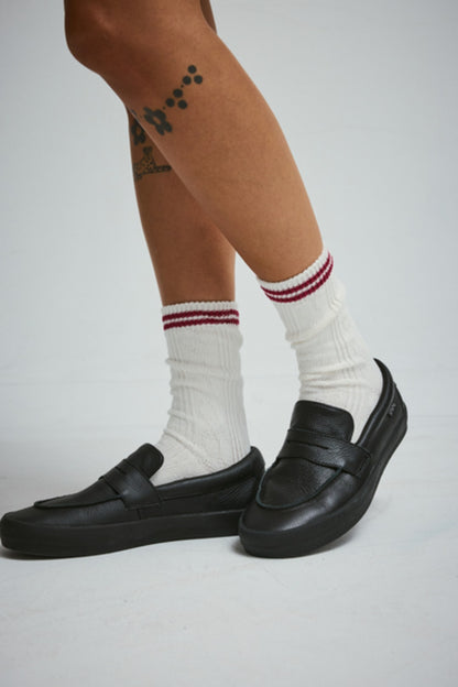 Vans Skate Loafer Shoe in Black