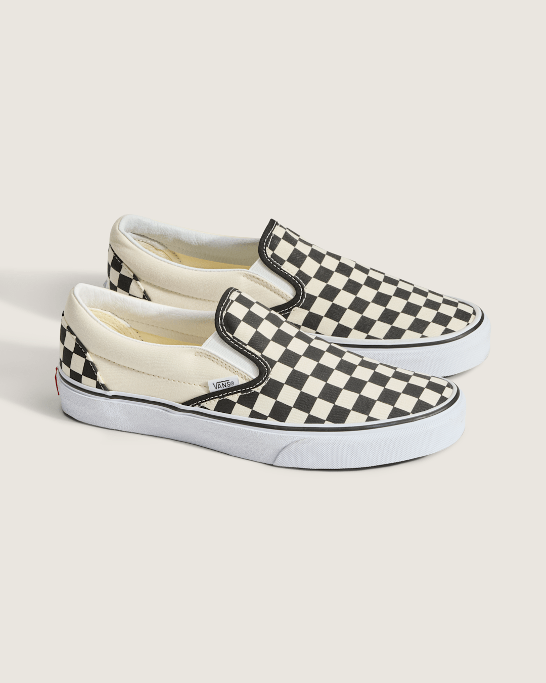 Vans Classic Checkerboard Slip-On Black/White Shoe