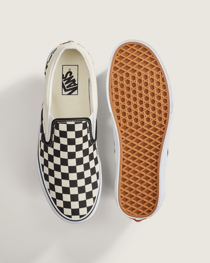Vans Classic Checkerboard Slip-On Black/White Shoe