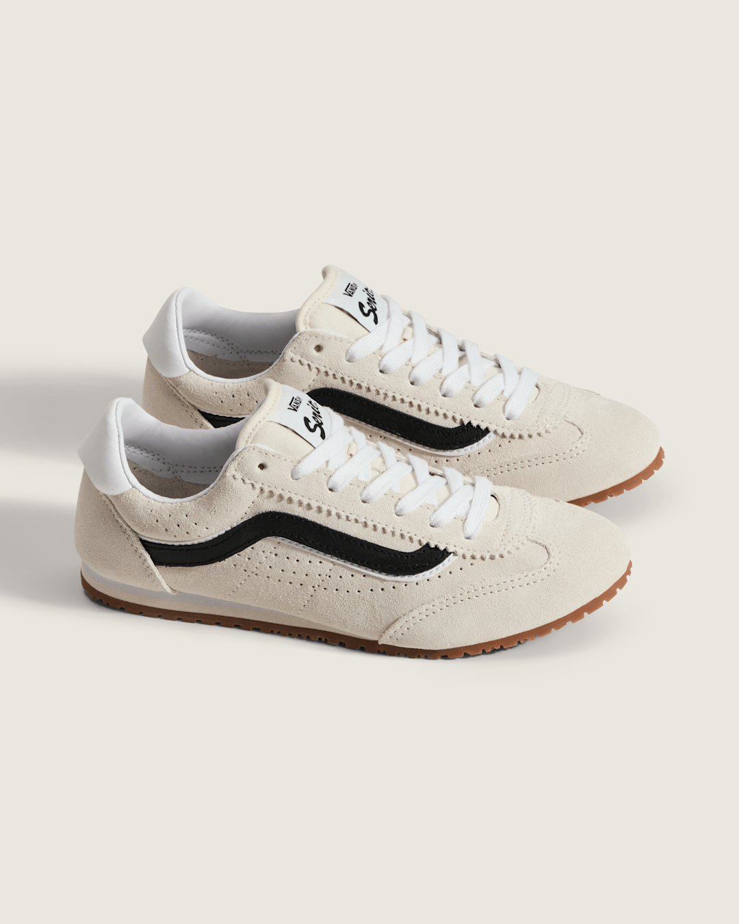 Vans Super Lowpro Shoe in Marshmallow White