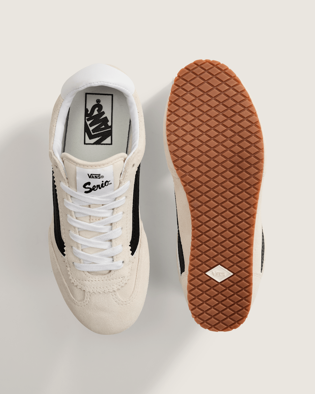 Vans Super Lowpro Shoe in Marshmallow White
